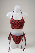 The Ember Set- Reversible Orange Brick/Black Ribbed